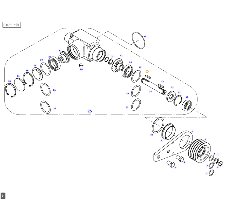 AGCO | Parallel Key | AG-Fel120908