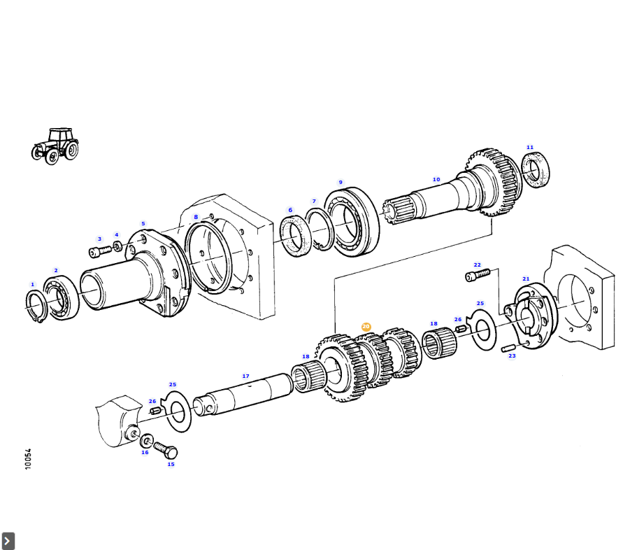 AGCO | Triple Gear | AG-395100220100