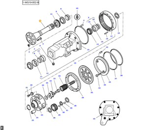 AGCO | Flange Shaft | AG-3583727M3