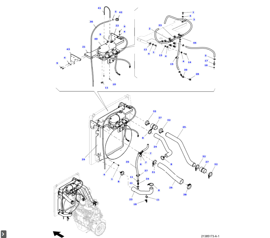 AGCO | Bulk Hose | AG-Acx3475790