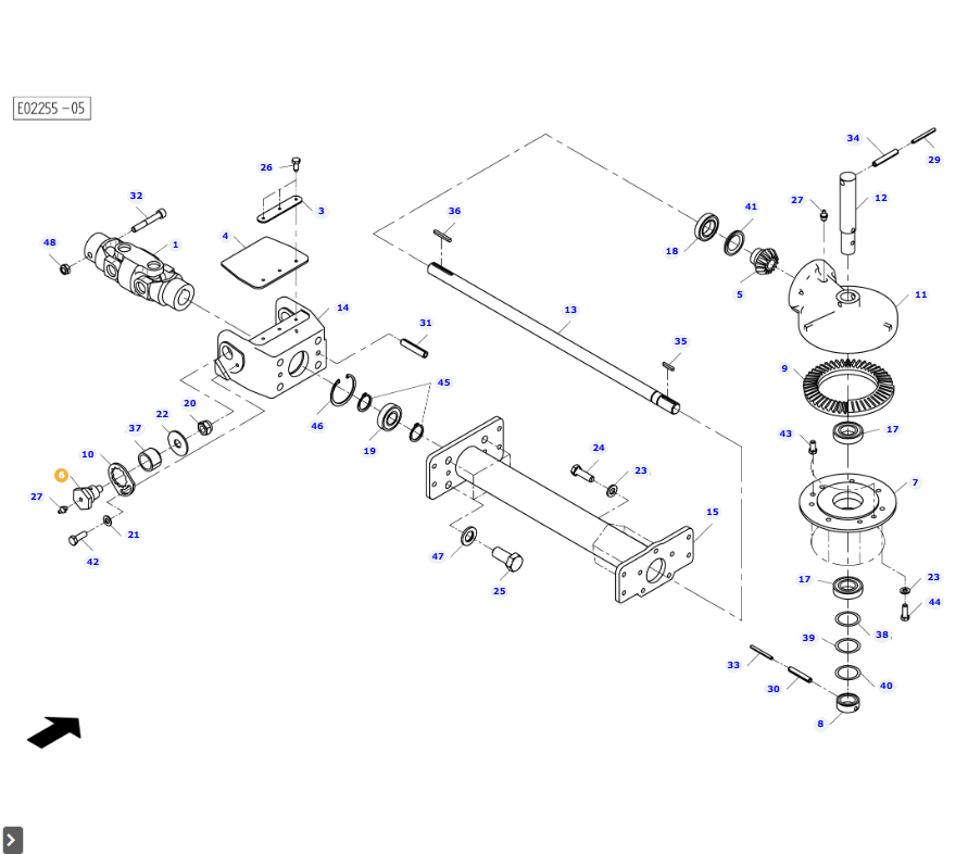 AGCO | Hinge Bolt | AG-Fel201281