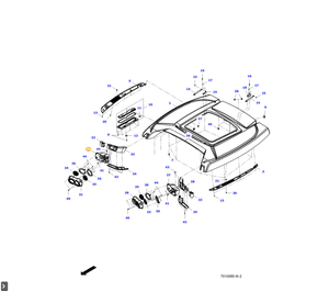 AGCO | Headlight Bonnet | AG-M222Pp252602A