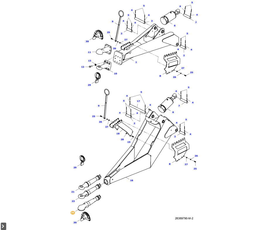 AGCO | Trailer Hitch Ball Coupling | AG-Lm98104149