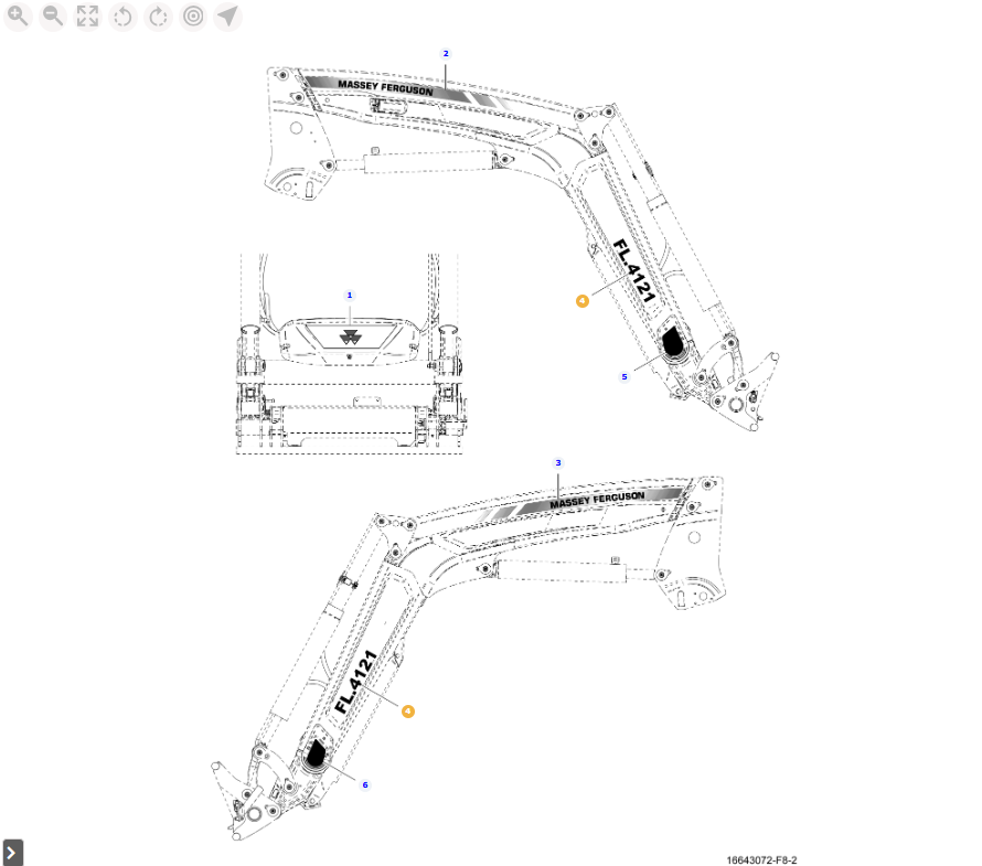 AGCO | Decal, Model | AG-Acp0298630