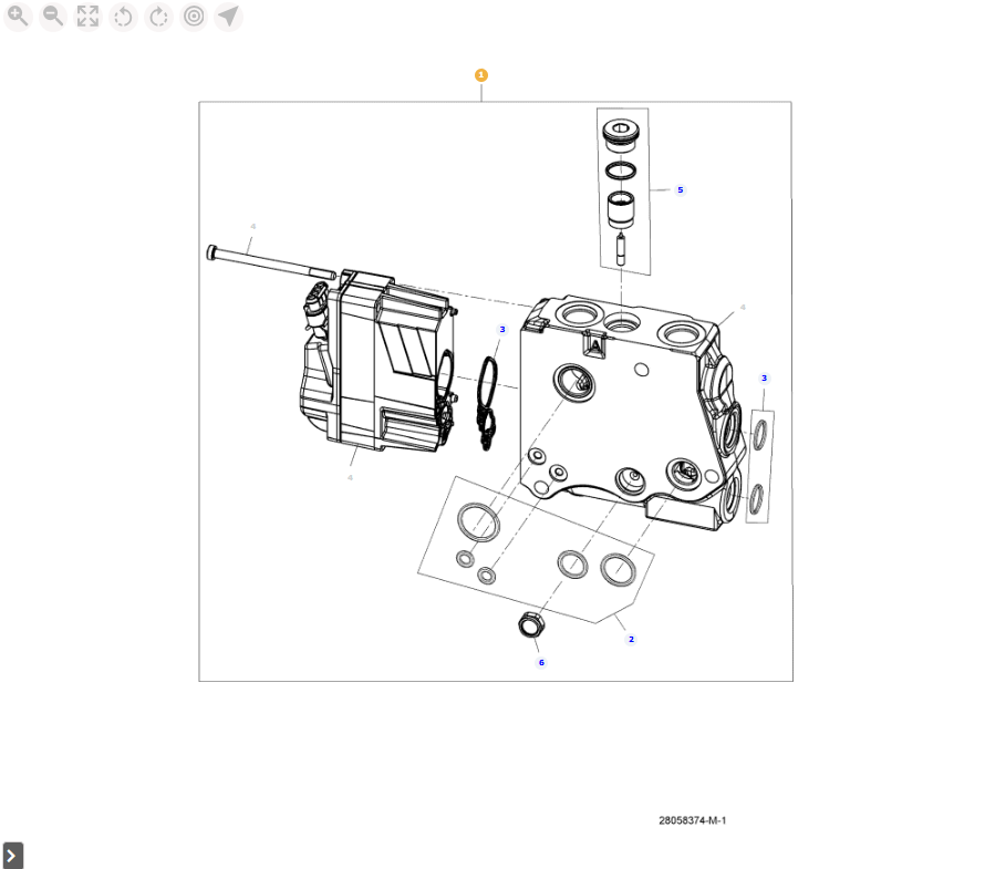 AGCO | Directional Valve | AG-Acw511098G