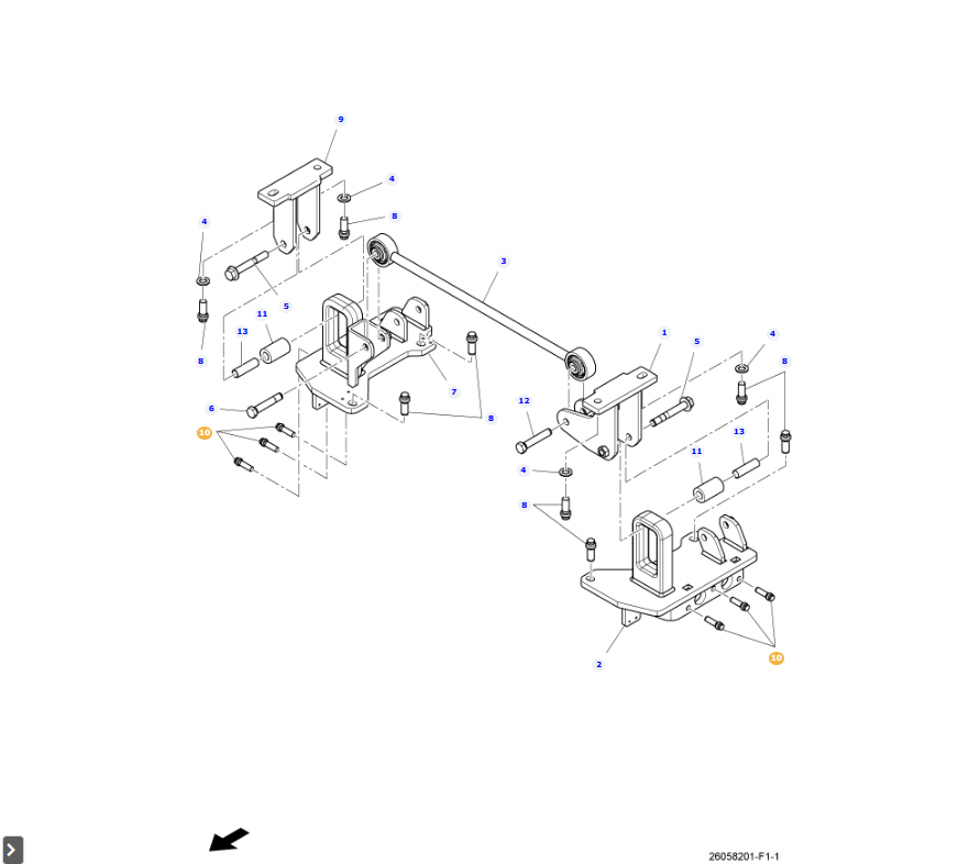 AGCO | Hex Flange Head Machine Screw | AG-Acw4075990