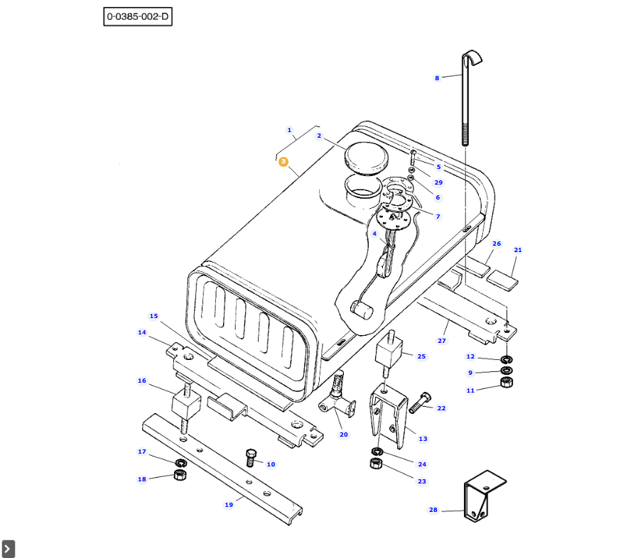 AGCO | Fuel Tank | AG-001636U93