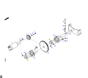AGCO | Flange Bearing | AG-X643781000000