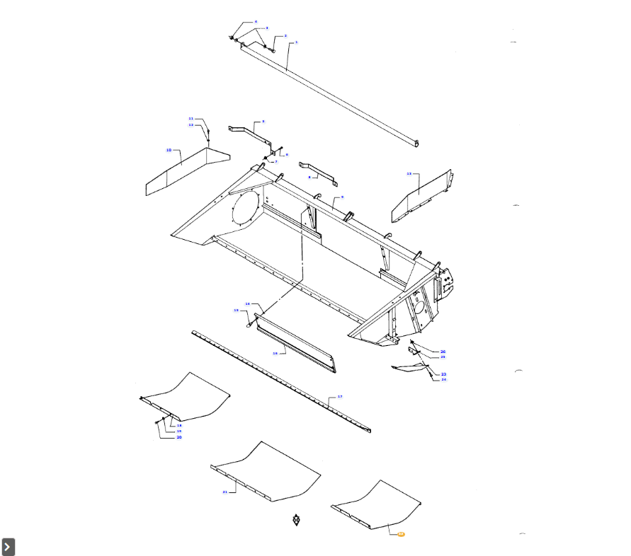 AGCO | Wearplate | AG-D28250367