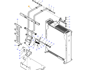 AGCO Air Filter Bracket Heavy-Duty OEM Mount | AG-4282200M2