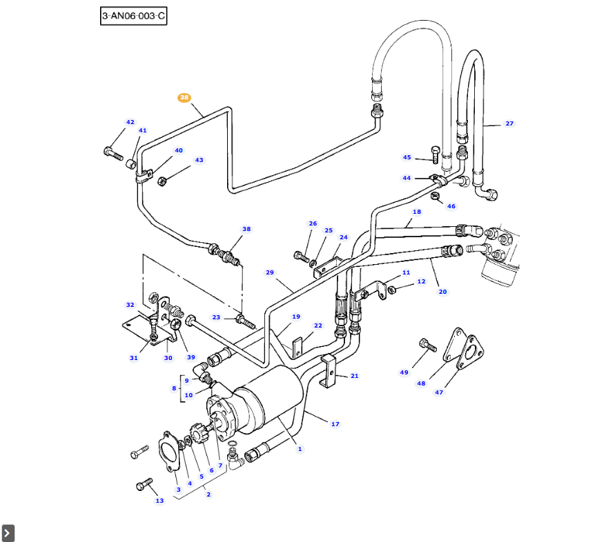 AGCO | Tube Assy | AG-1696762M1