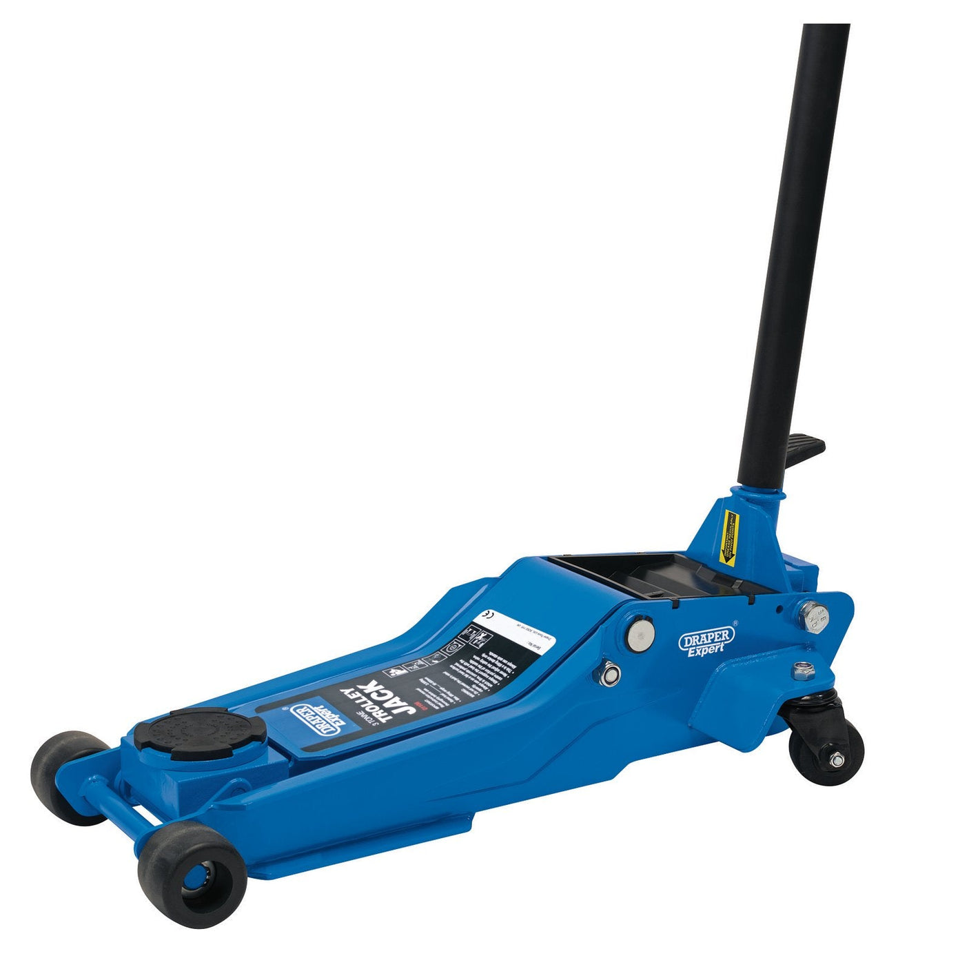 Draper Professional Low Profile Garage Trolley Jack, 3 Tonne - TJ3-E - Farming Parts