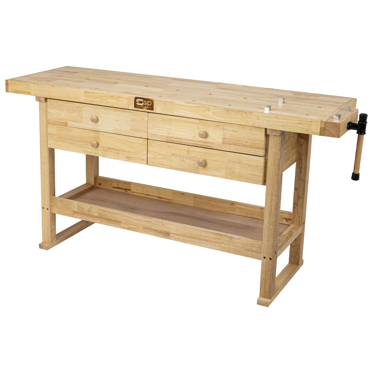 SIP Professional Hardwood 4-Drawer Workbench | IP-01460 - Farming Parts