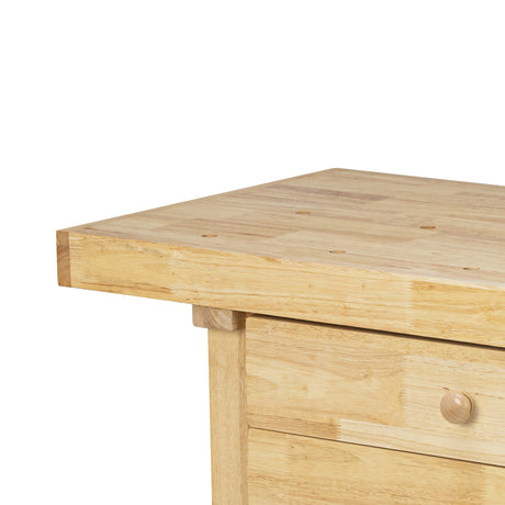 SIP Professional Hardwood 4-Drawer Workbench | 1640mm | IP-01460