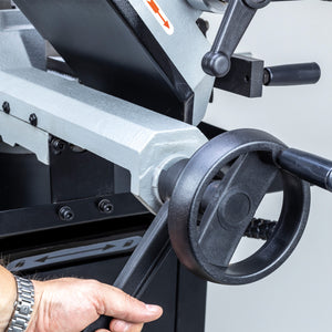 SIP 10" Vari-Speed Swivel Head Metal Bandsaw, Auto Cut - 01526