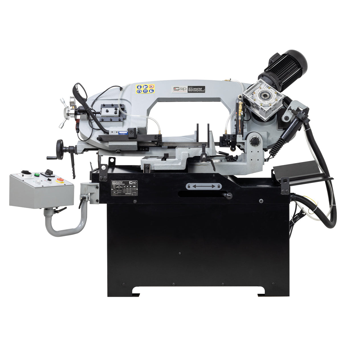 SIP 15" Swivel Head Manual & Auto-Cut Metal Bandsaw | IP-01530