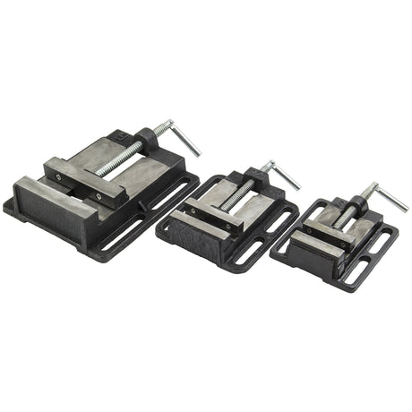 SIP 6" Pillar Drill Vice with Cast Iron Body & Folding Handle - 01726