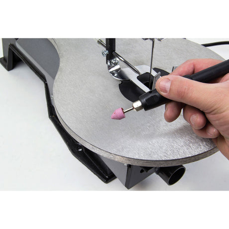SIP 16" Flexi-Drive Scroll Saw with 64pc Kit & Tilting Table - 01947