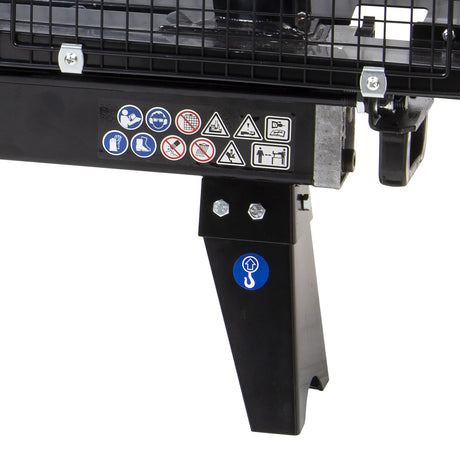 SIP 5 TON Electric Log Splitter with Safety Cage & Auto Return – 01976