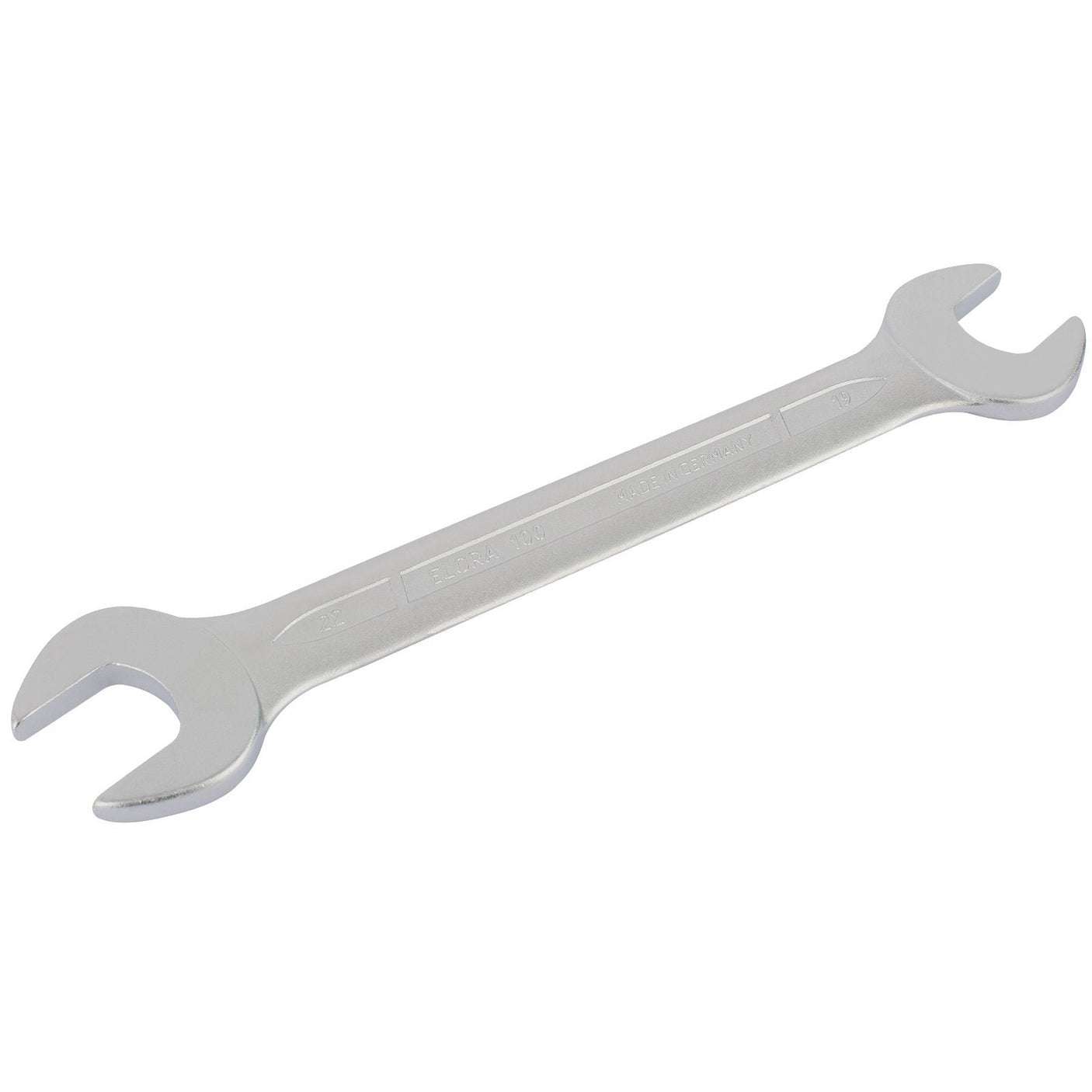 Draper Elora Long Metric Double Open End Spanner, 19 X 22mm - 100-19x22 - Farming Parts