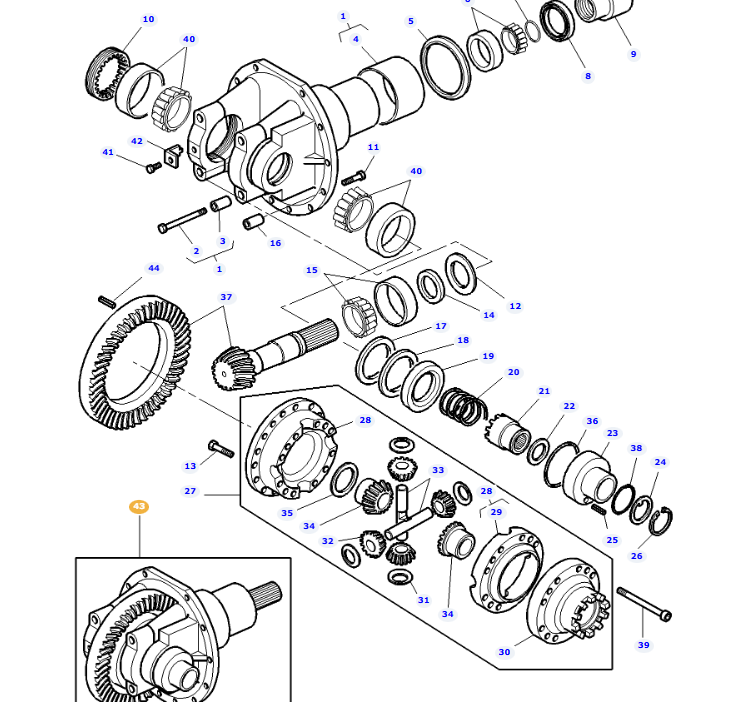 AGCO | Differential | AG-3766150M91