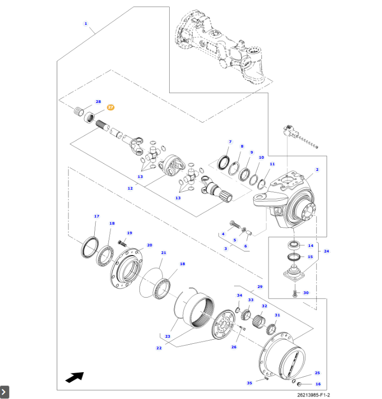 AGCO Seal OEM Gasket for Agricultural Equipment | AG-ACP0676410