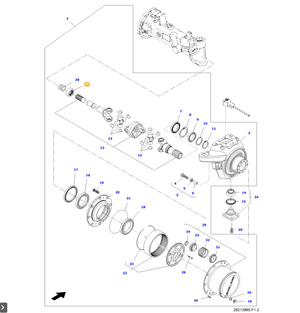 AGCO Seal OEM Gasket for Agricultural Equipment | AG-ACP0676410