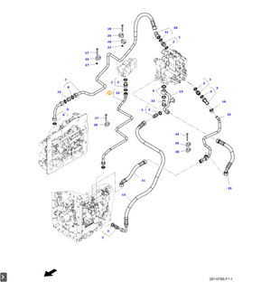 AGCO Tube Replacement for Massey Ferguson Tractors | AG-4371780M1