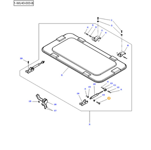 AGCO Pivot OEM for Massey Ferguson Tractors | AG-4357823M1
