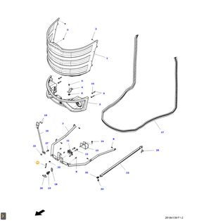 AGCO | Latch Rod | AG-Acw679399A