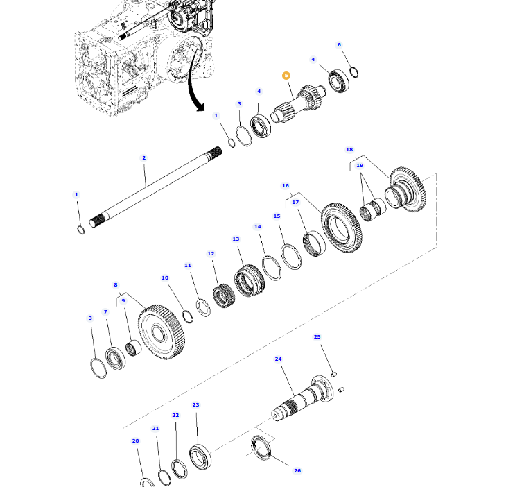 AGCO | Drive Gear | AG-4368342M2
