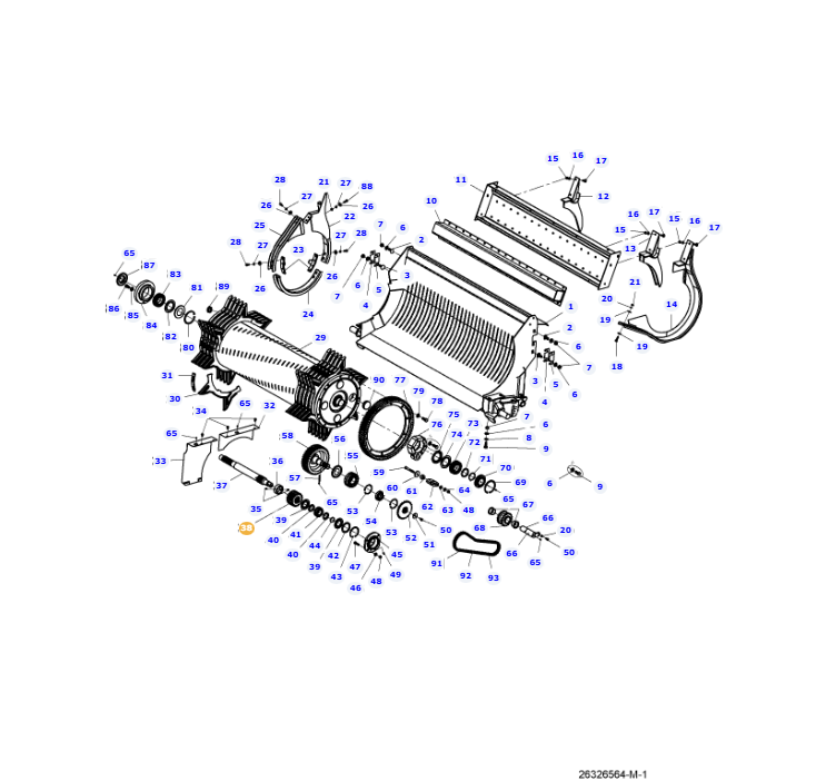 AGCO | Drive Pinion | AG-Lm03127831