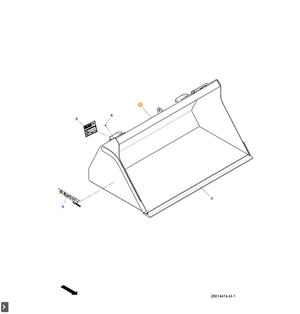 AGCO | General Purpose Bucket | AG-007F252710100