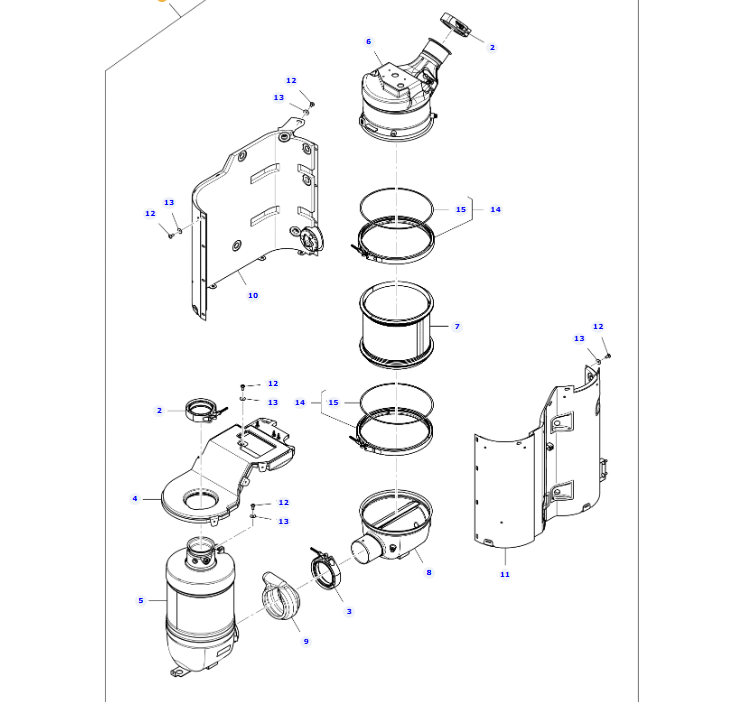 AGCO | Catalyst, Doc+Dpf+Scr | AG-Acx290608A