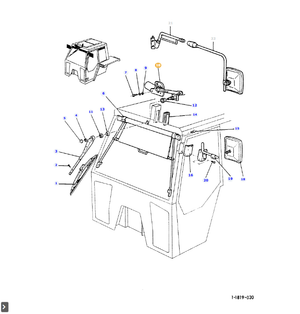 AGCO | Wiper Motor | AG-3302790M91