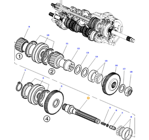 AGCO | Countershaft | AG-3797003M2