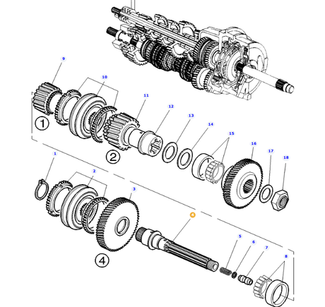 AGCO | Countershaft | AG-3797003M2