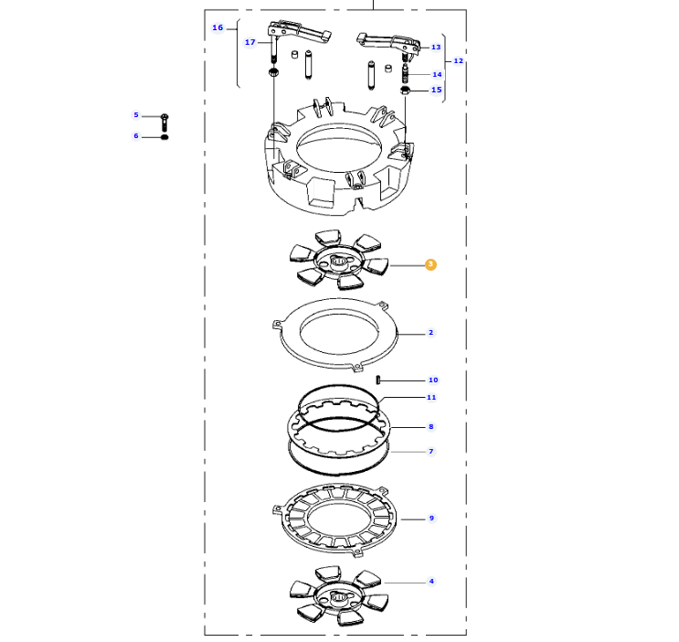 AGCO | Clutch Disc | AG-6226846M91