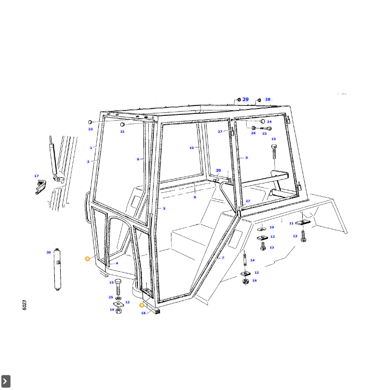 AGCO | Window Profile | AG-H199810010020