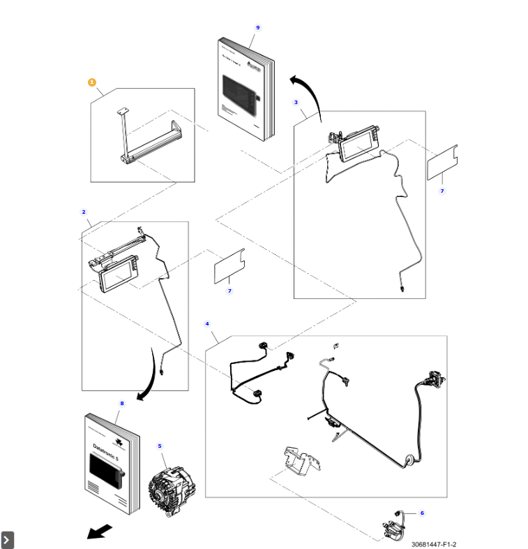 AGCO Kit Support OEM Reinforced Mounting Assembly for Tractors | AG-ACP059739A