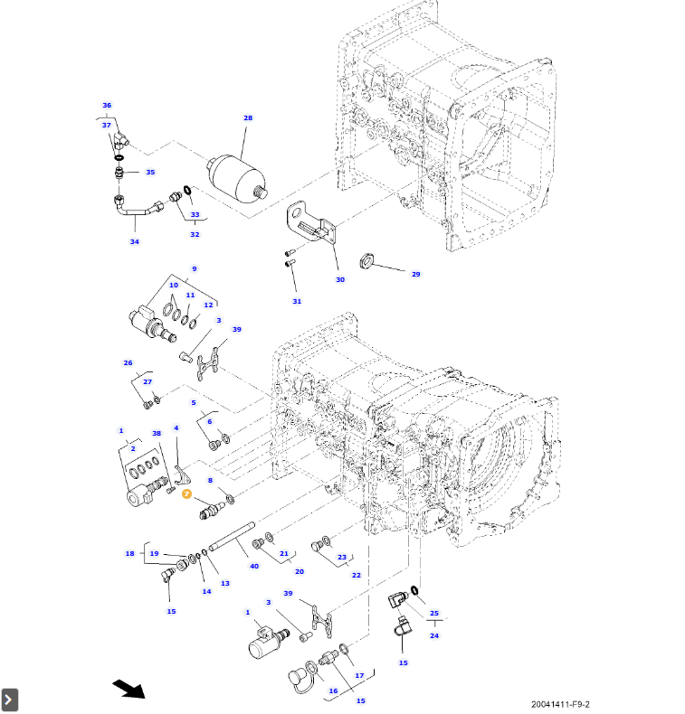 AGCO Switch Indirect OEM Electrical Control Component | AG-4364705M3