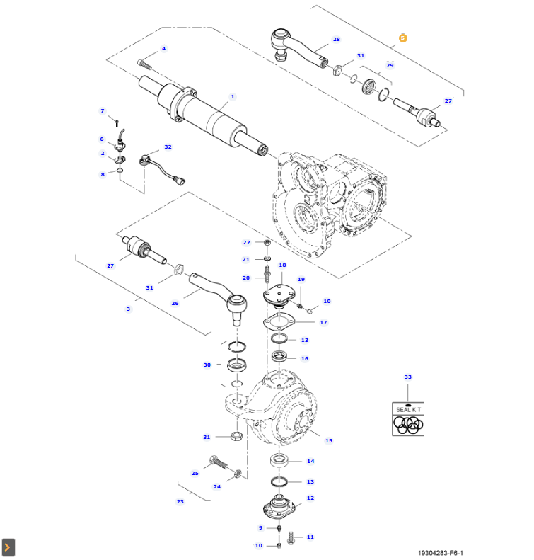 AGCO | Tie Rod | AG-3974424M1
