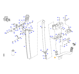 AGCO | Exhaust Pipe | AG-H716201101100