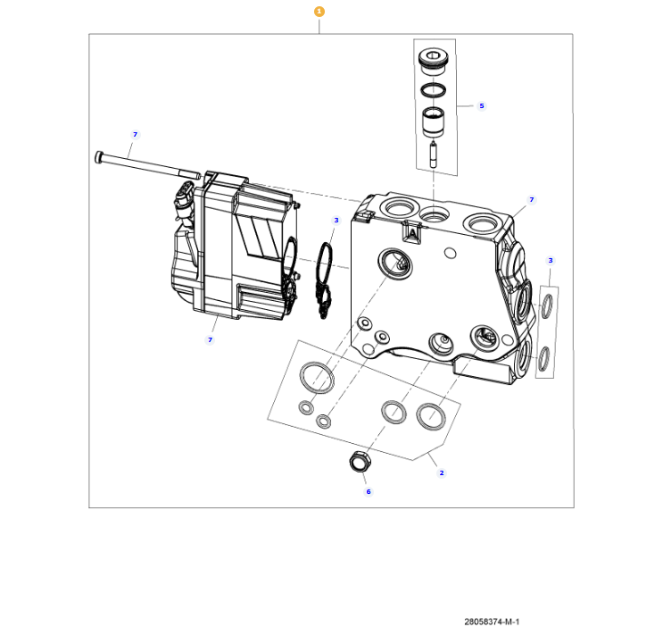 AGCO | Directional Valve | AG-Acw511098F