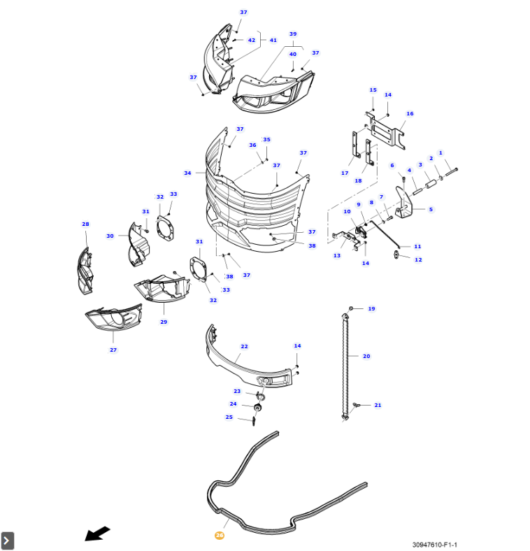 AGCO Seal Precision-Fit OEM Hydraulic and Engine Component | AG-ACX4278760