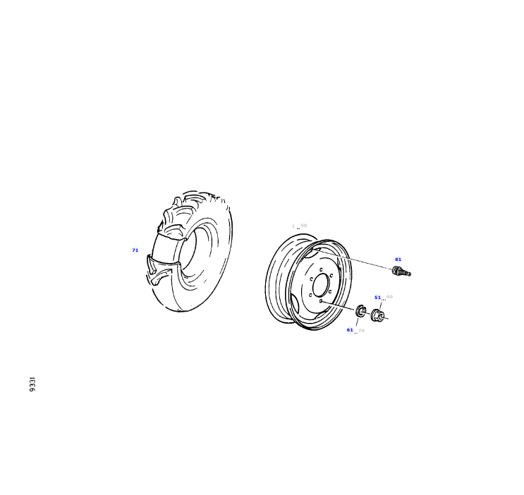 AGCO | Disc Wheel | AG-H416700020019