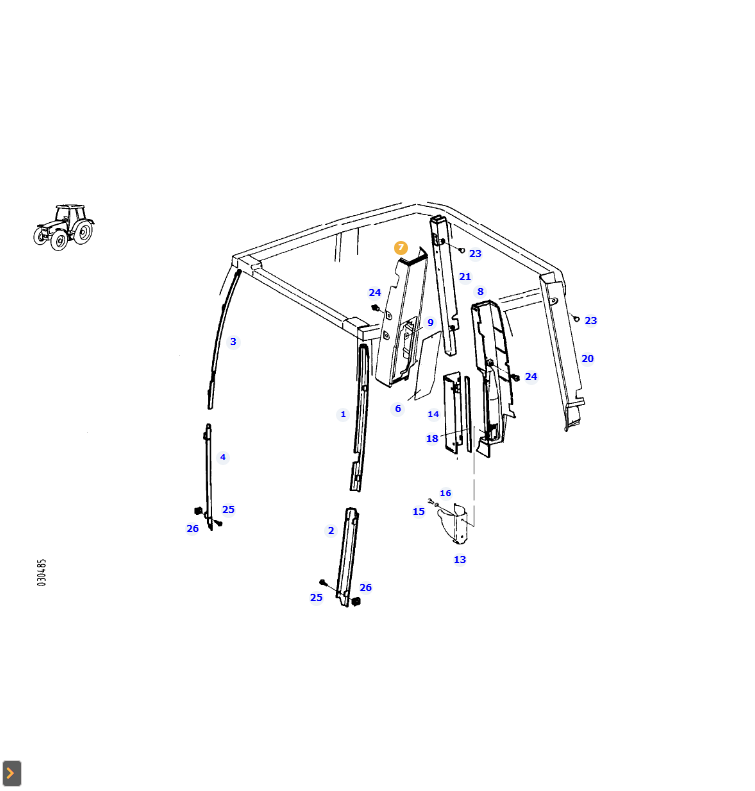 AGCO | Trim Panel | AG-G716810240012