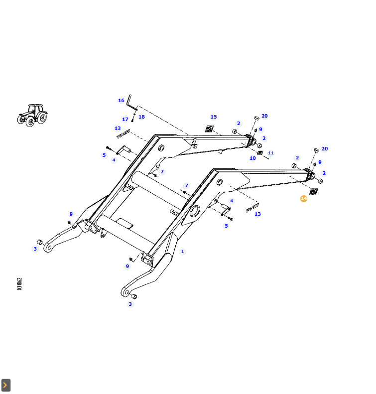 AGCO | Warning Sign | AG-117891030060
