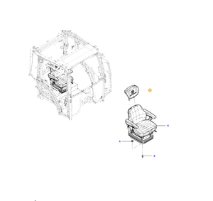 AGCO | Backrest Extension | AG-Acx402873A
