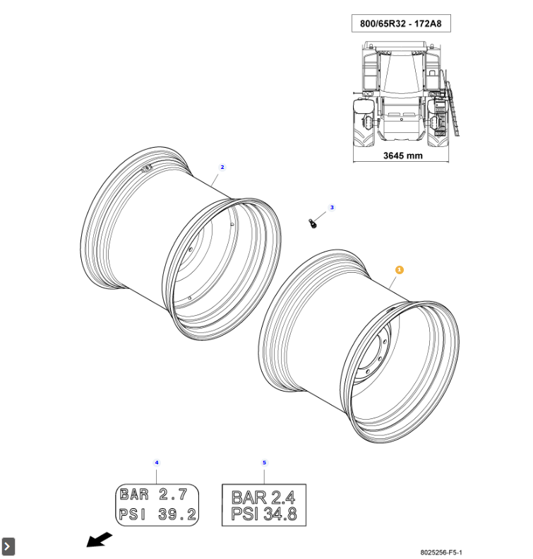 AGCO | Wheel Rim | AG-La323141250